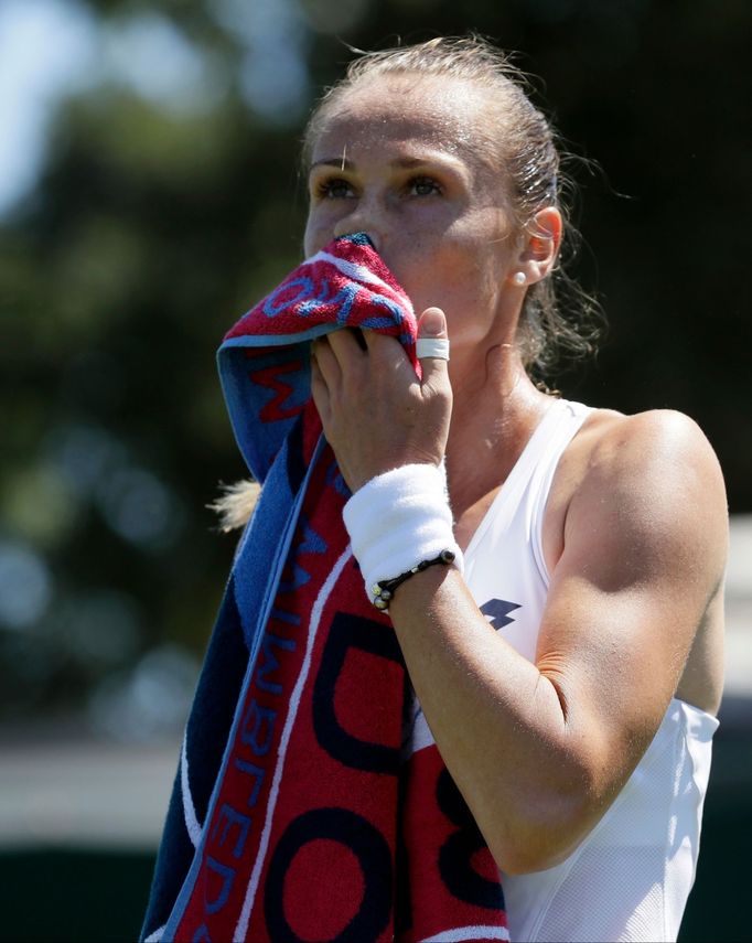 Magdaléna Rybáriková na Wimbledonu 2018