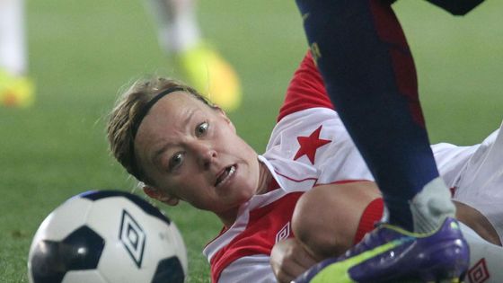 Blanka Pěničková sice smutnila, že Slavia neudržela remízu, těšilo ji však, jakou fanoušci v Synot Tip Areně vytvořili.