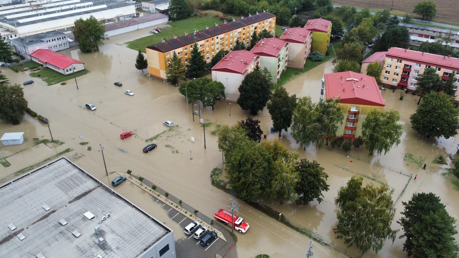 povodně 2024, Zlínský kraj, Hluk