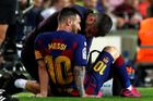 Barcelona po blamáži porazila Villarreal, Messi v poločase střídal