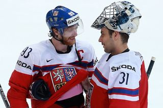 Jakub Voráček a Ondřej Pavelec