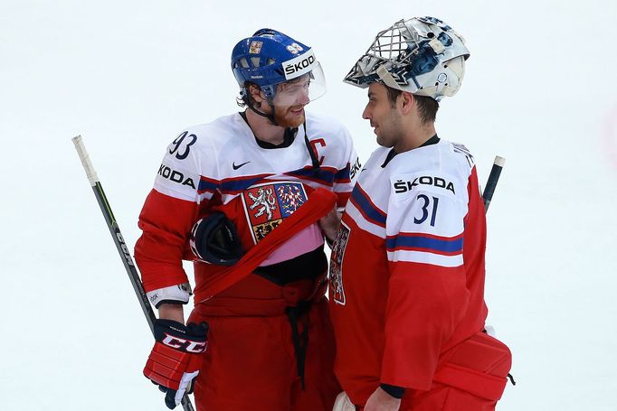 Jakub Voráček a Ondřej Pavelec