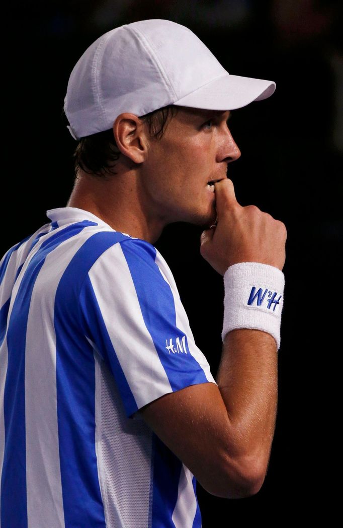 Tomáš Berdych v semifinále Australian Open 2014