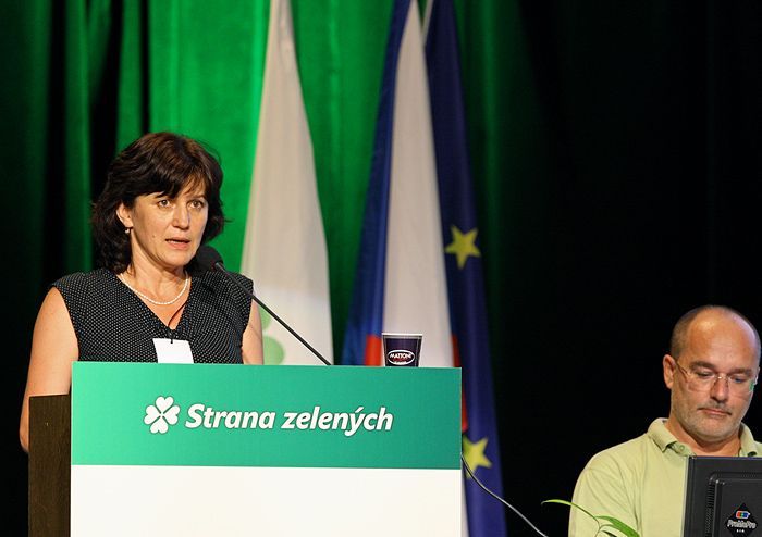 sjezd Strany zelených - Olga Zubová