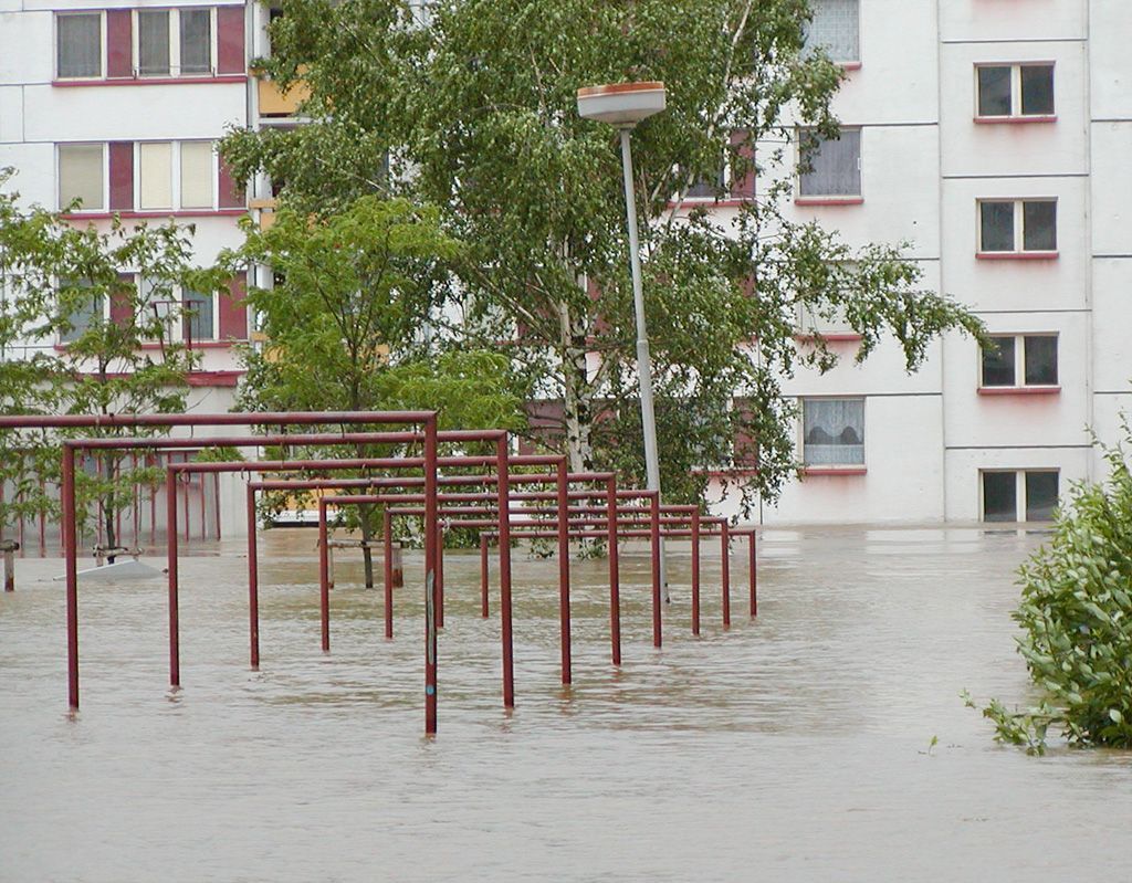 Foto: Tak před 10 lety vypadaly povodně v Písku - !!!Nepoužívat fotografie v článcích!!!