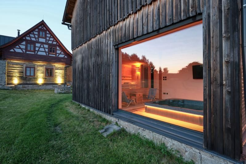 Roubenka U Babi, roubenka, chalupa, ubytování