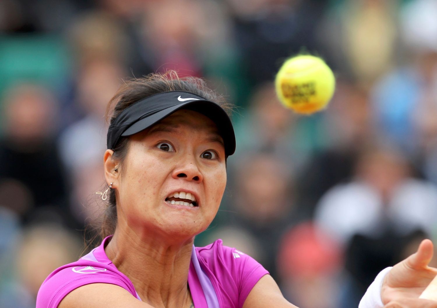Li Na v osmifinále French Open 2012