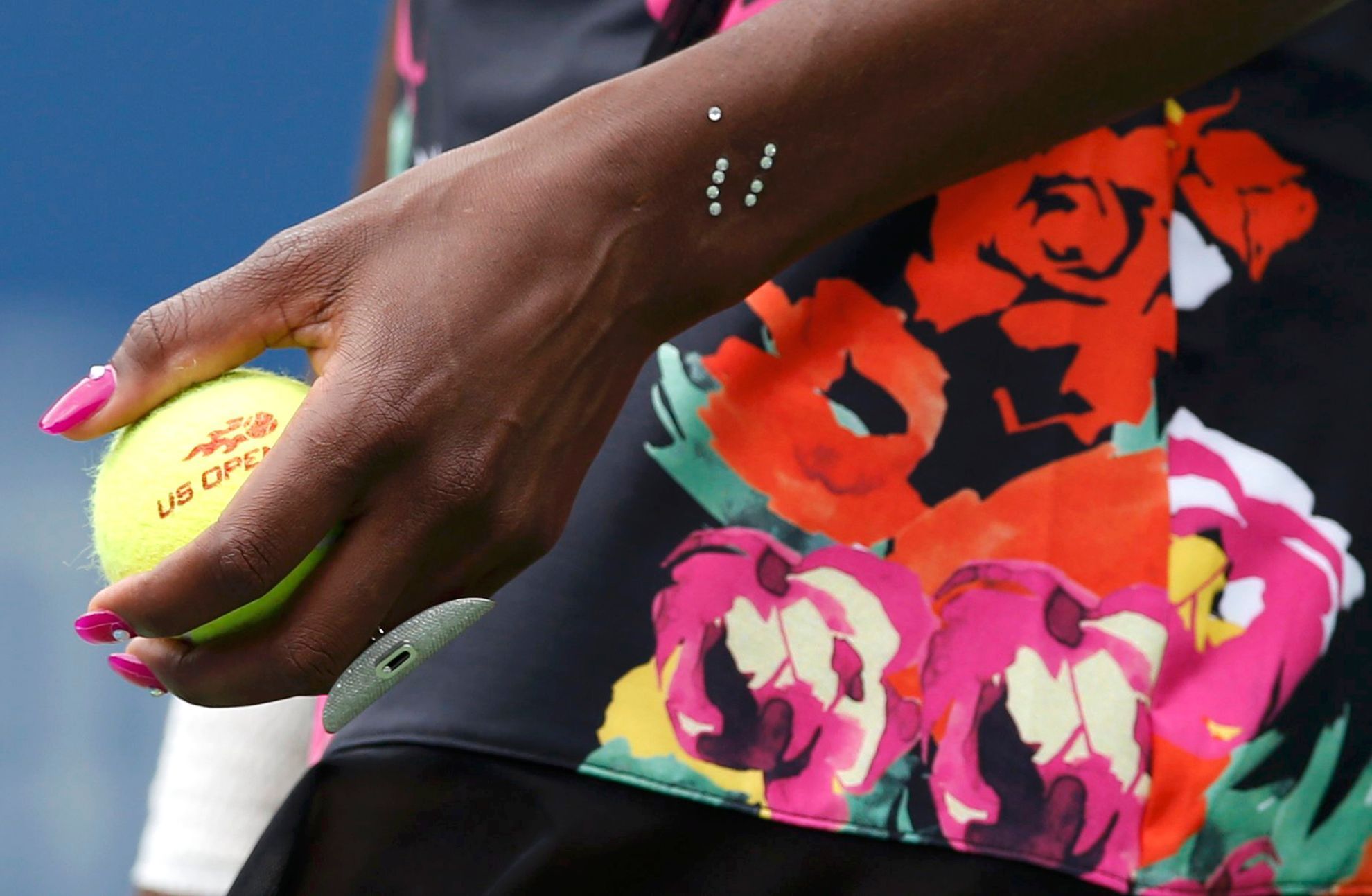Venus Williamsová na tenisovém US Open 2013