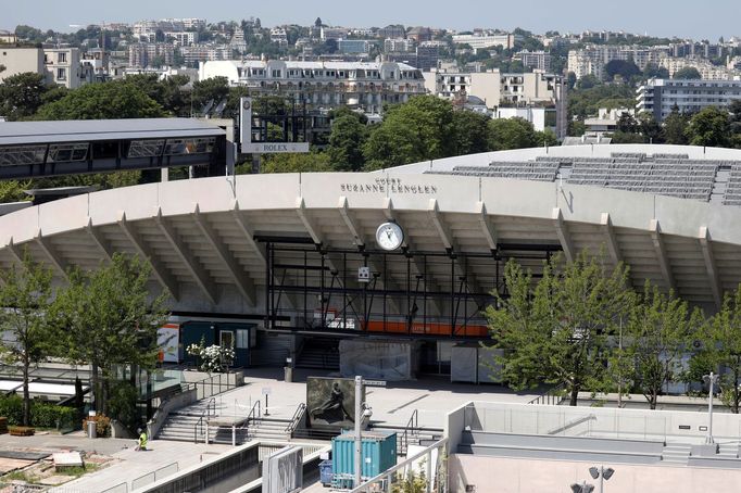 Roland Garros, French Open, renovovaný centrální kurt Philippa Chatriera