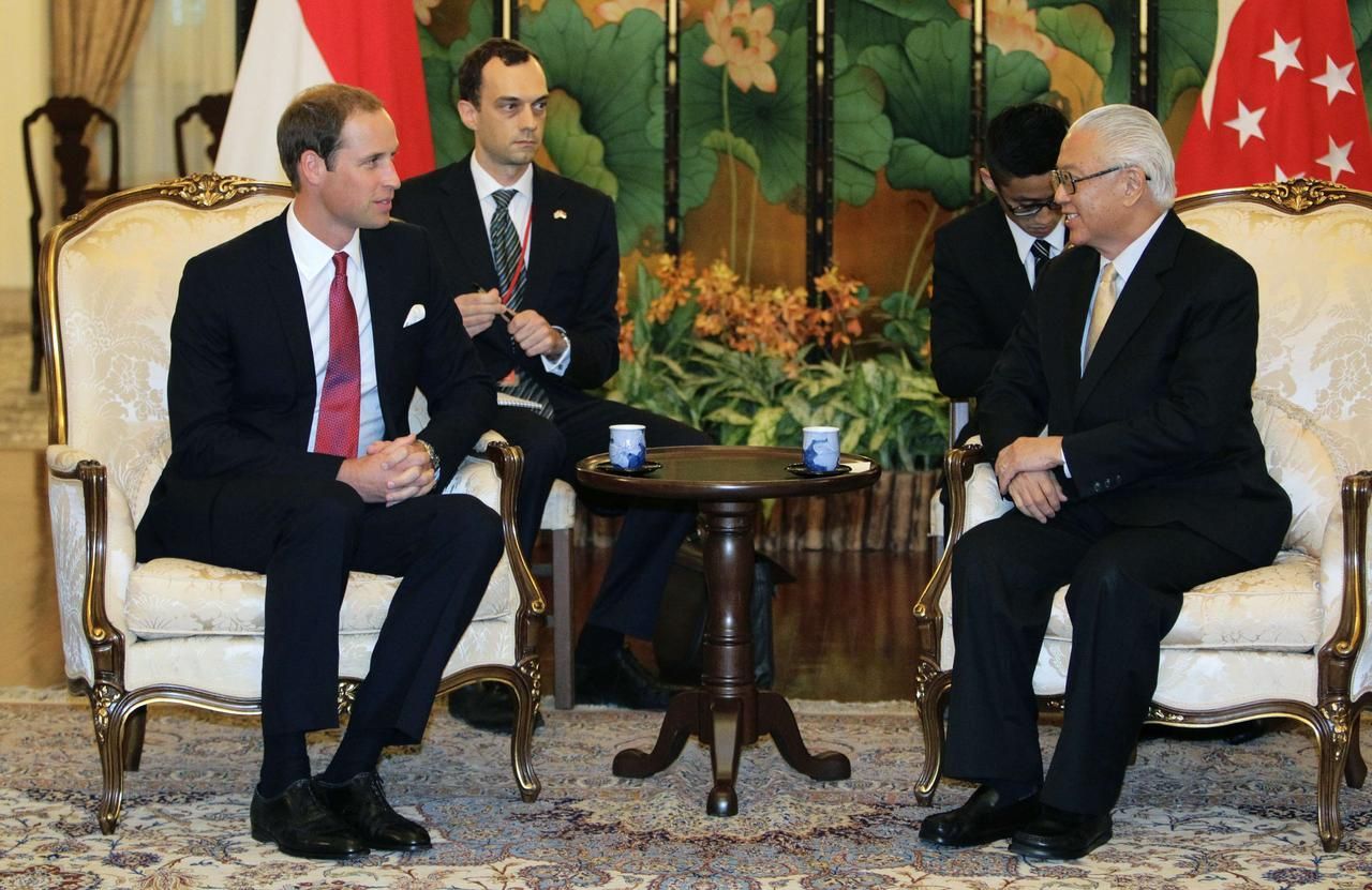 Kate a William na výletě v Singapuru