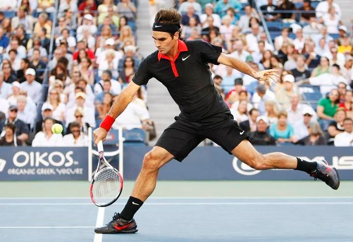 Stylový Roger Federer