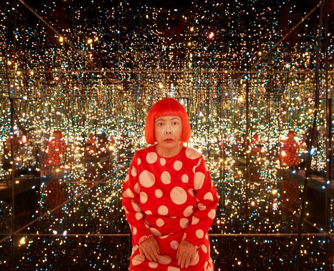 89-letá Yayoi Kusama patří k nejvyhledávanějším současným umělcům.