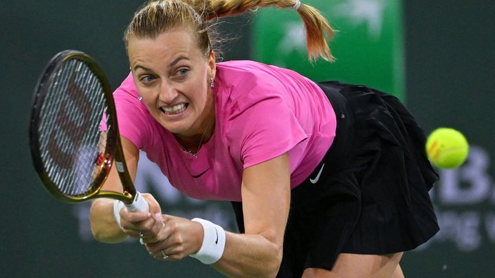 Kvitová ruské soupeřce set nepustila a je ve čtvrtfinále, Krejčíková dohrála; Zdroj foto: Reuters
