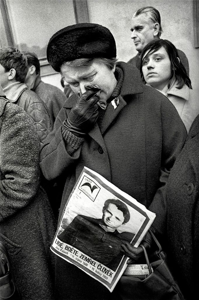 Fotografie z výstavy Jan Palach 16. - 25. 1. 1969, Spolkový dům, Kutná hora, leden a únor 2024