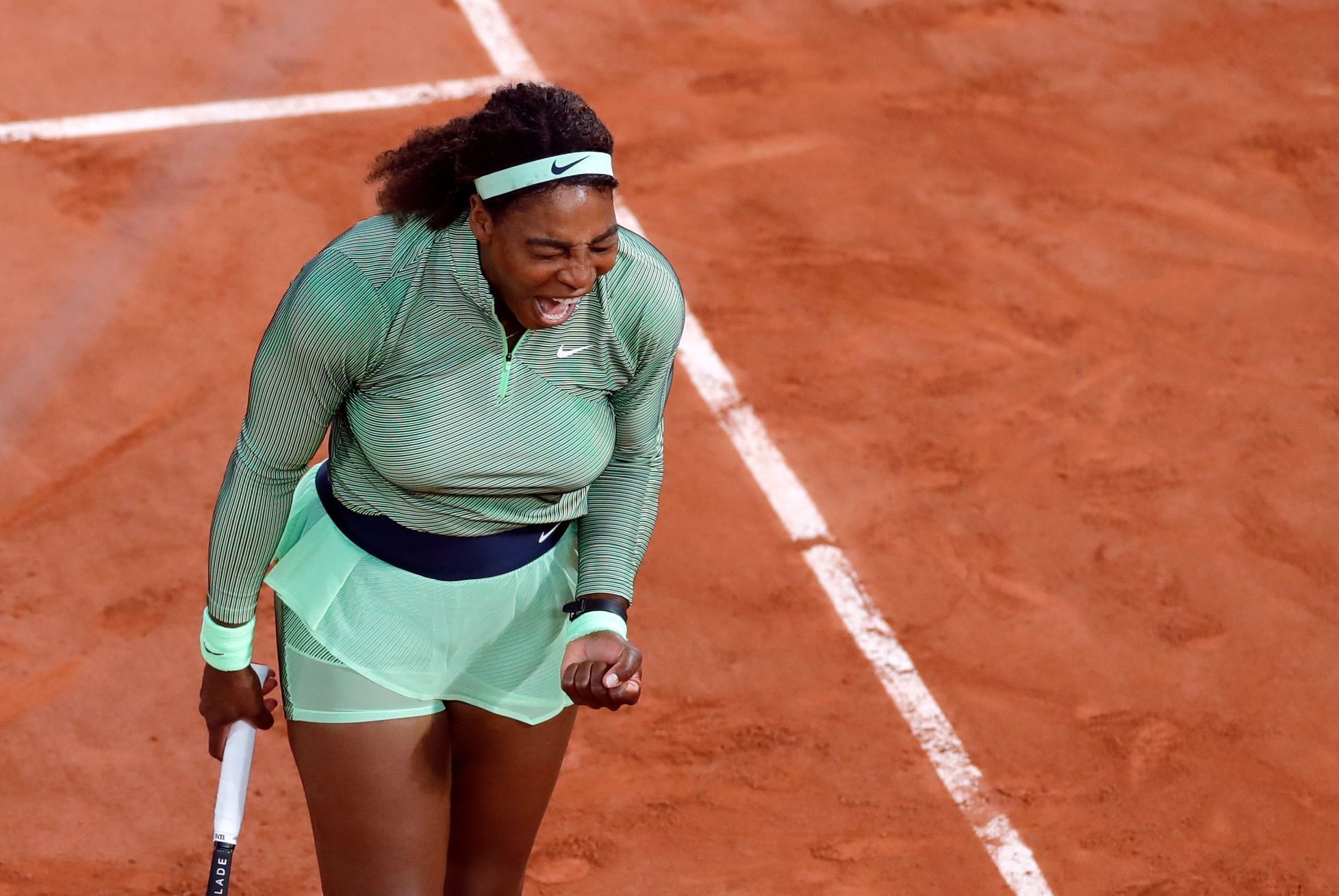 French Open, 2. den (Serena Williamsová)