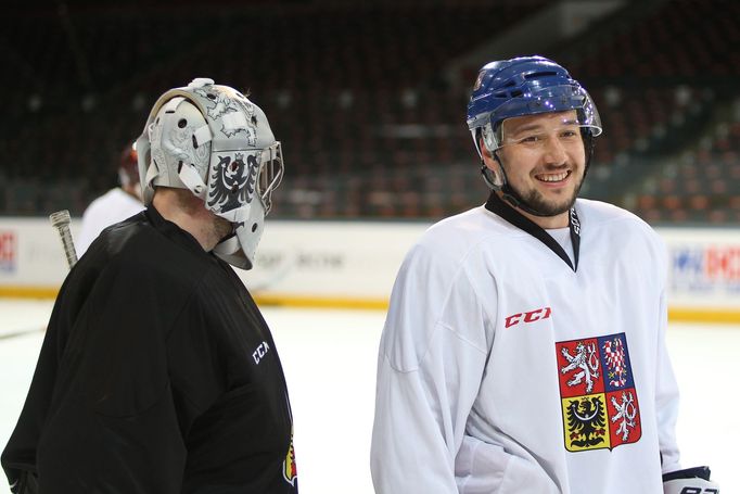 Jan Kovář a Pavel Francouz