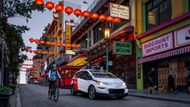 V San Franciscu v současnosti jezdí autonomní auta dvou společností. Firma Cruise používá Chevrolet Bolt...