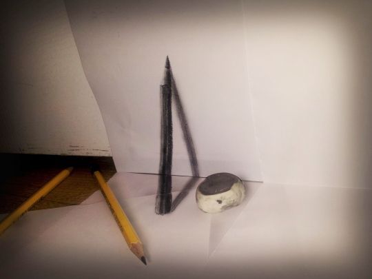 Foto: 3D iluze - Ramon Bruin /// Pencil /// Zákaz použití ve článcích!!! ///