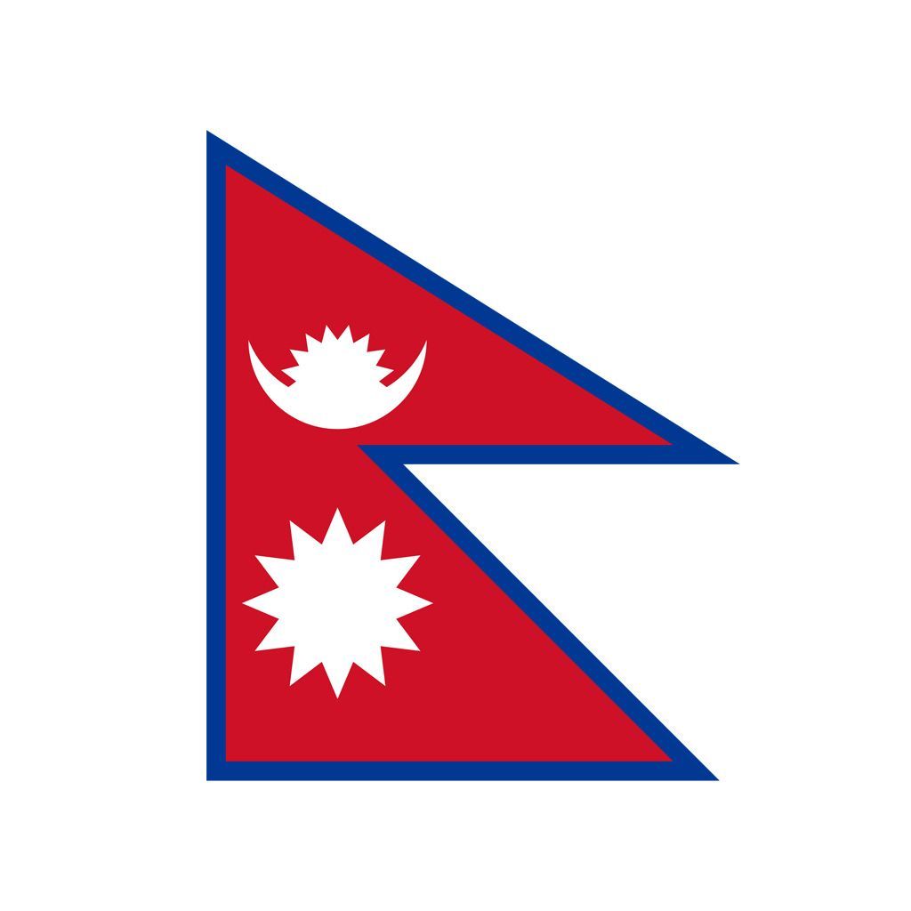 Vlajka - Nepál