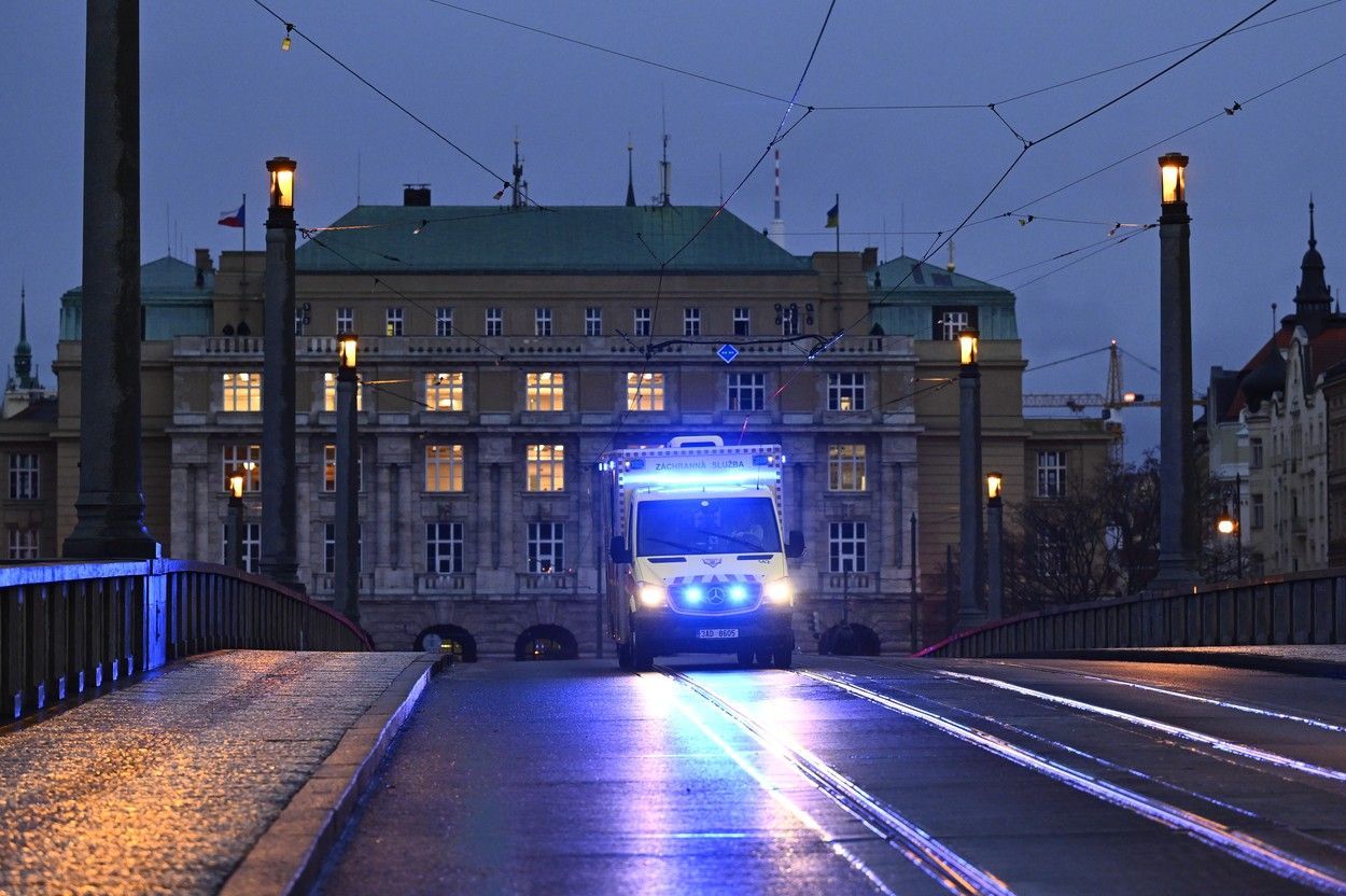 Střelba, Filozofická fakulta Praha