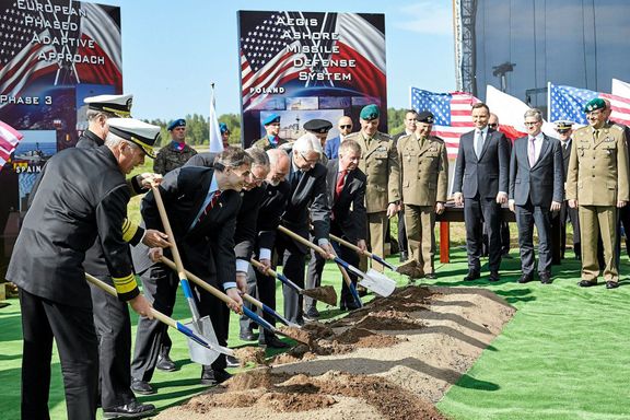Ceremonie v Redzikowu u Slupska, kde vyroste protiraketová základna.