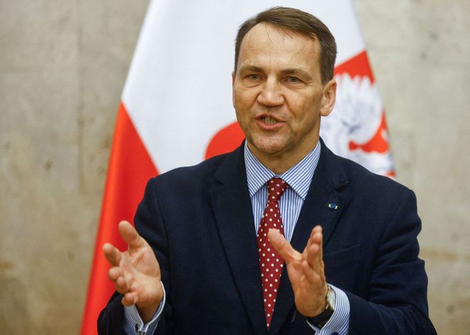 Polský ministr zahraničí Radoslaw Sikorski