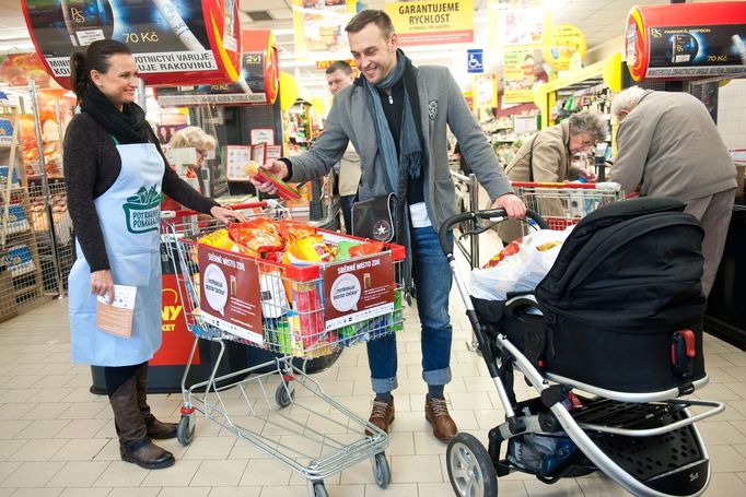 Mimo hlavní město nasbíralo nejvíce potravin Brno.