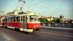 Tramvaj, Praha, MHD, ilustrační foto