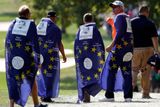 A to doslova. Stejně jako je 12 hvězd v kruhu EU, je i 12 golfových hvězd v reprezentačním výběru Evropy. Proto motivu hojně využívali.