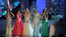 Miss Brazil, Gabriela Markus, Miss USA, Olivia Culpo, Miss Australia, Renae Ayris, Miss Philippines, Janine Tugonon and Miss Venezuela, Irene Sofia Esser Quintero