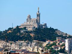 Marseille, bazilika Panny Marie Sněžné (Notre-dame de la Garde)