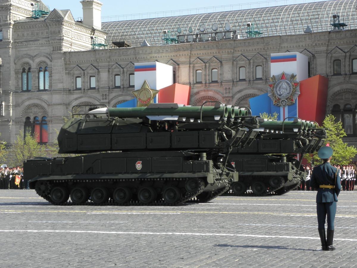 Vojenská přehlídka v Moskvě