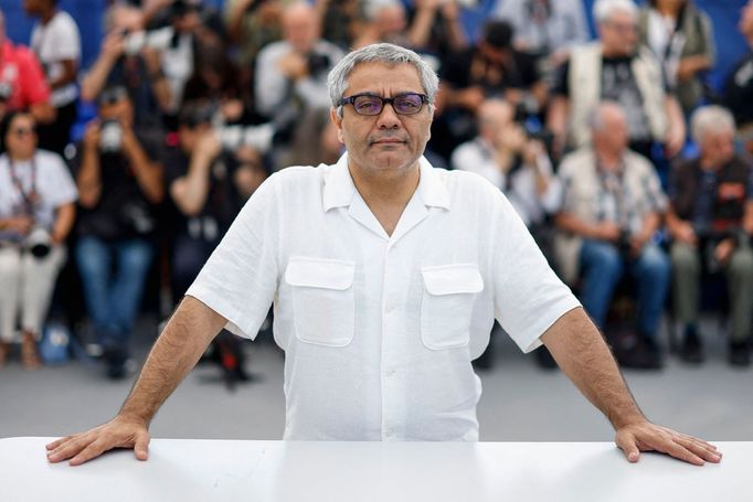 Mohammad Rasúlof na letošním festivalu v Cannes.