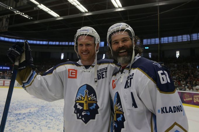 hokej, Kladno, oslavy návratu do extraligy, Jaromír Jágr