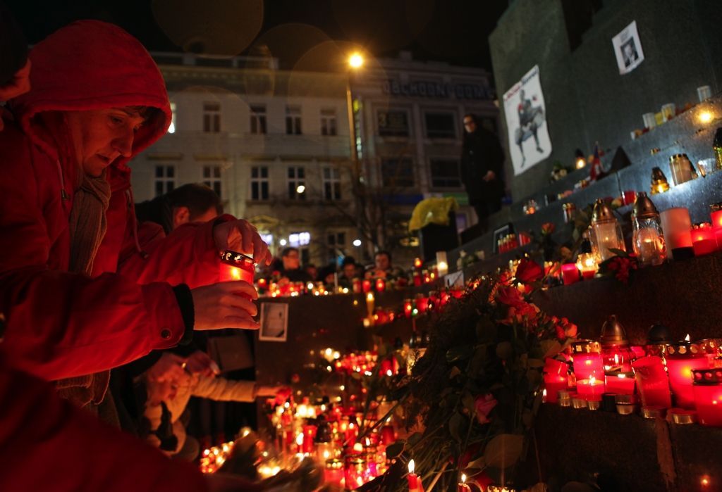 václav Havel zemřel - Václavské náměstí