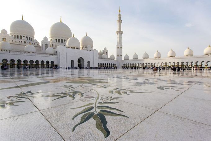 Velká mešita šejka Saída, Abú Zabí, Spojené arabské emiráty