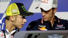 Valentino Rossi s krajanem Andreou Doviziosem