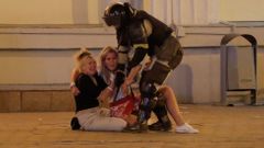 Bělorusko policie demonstrace násilí protest