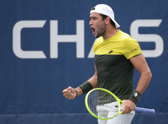 Matteo Berrettini v osmifinále US Open 2019