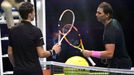 Rafael Nadal a Dominic Thiem na Turnaji mistrů 2020