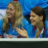 FC, finále 2015 Česko-Rusko: Petra Kvitová a Lucie Šafářová