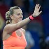 Petra Kvitová na turnaji ve Wu-chanu 2016 (po výhře nad Kerberovou)