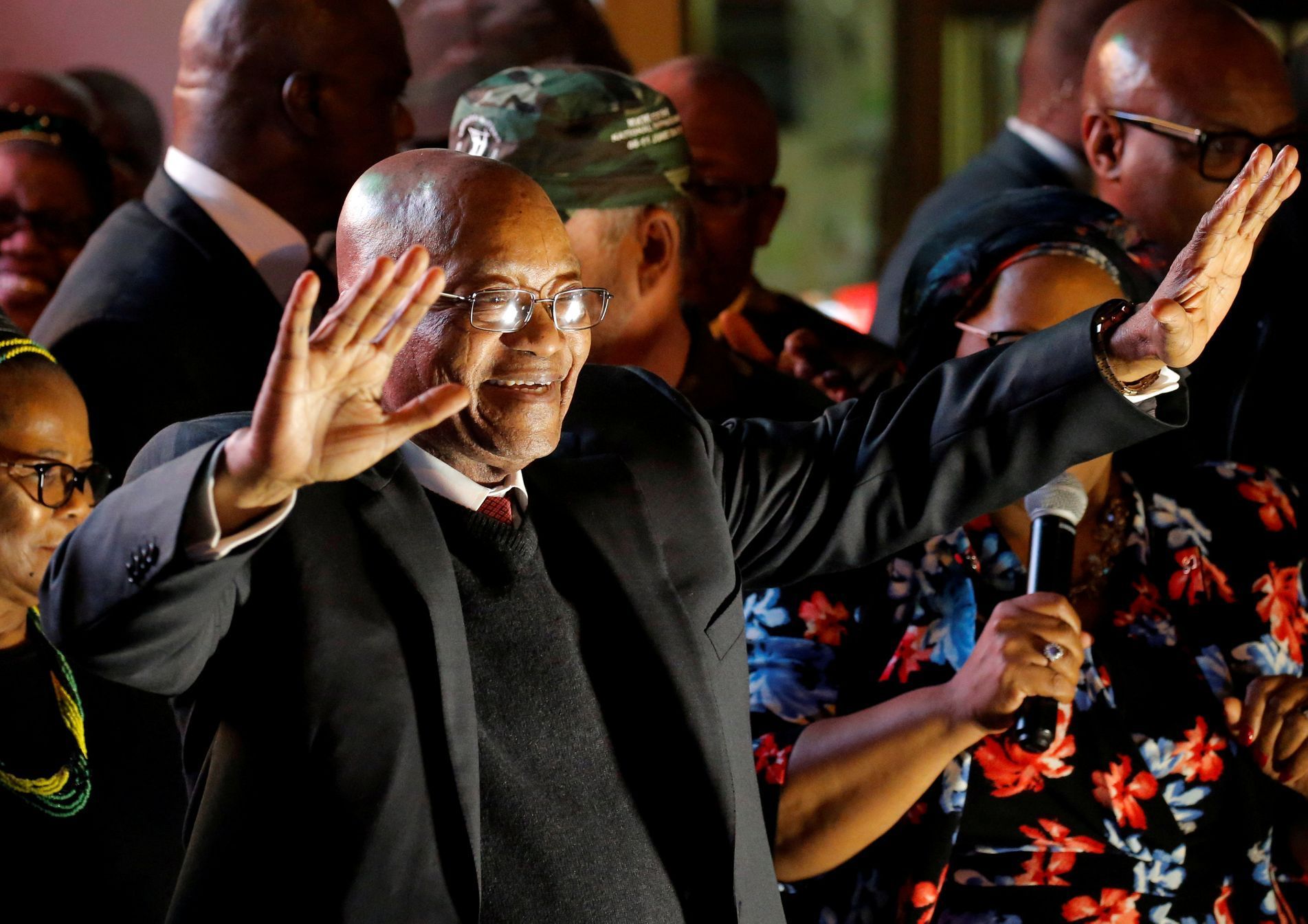 Bývalý jihoafrický prezident Jacob Zuma.
