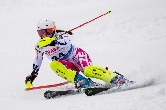 Gabriela Capová na SP ve Špindlerově Mlýně.