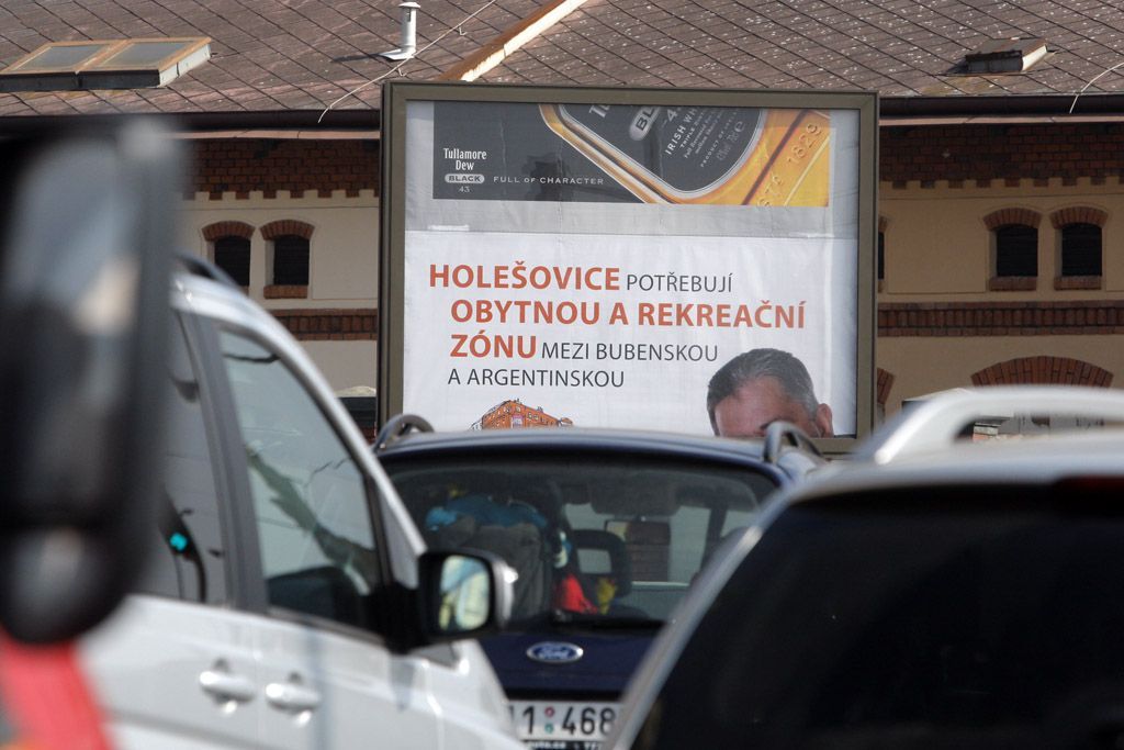 Billboardy na komunální volby
