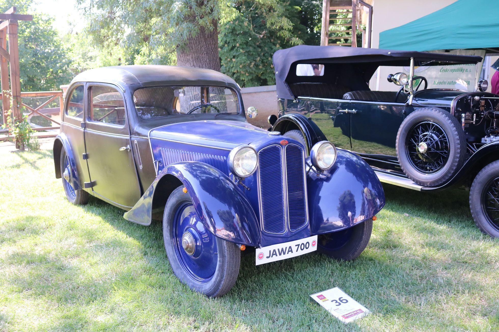 Auta na Chateau Loučeň Concours d´Elegance 2017