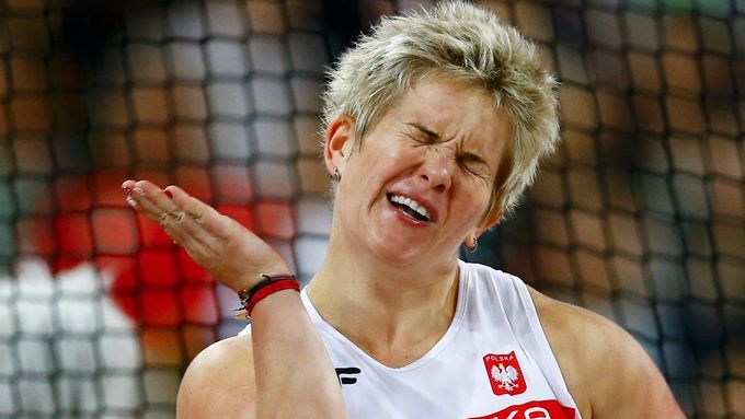MS v atletice 2015: Anita Wlodarczyková, hod kladivem