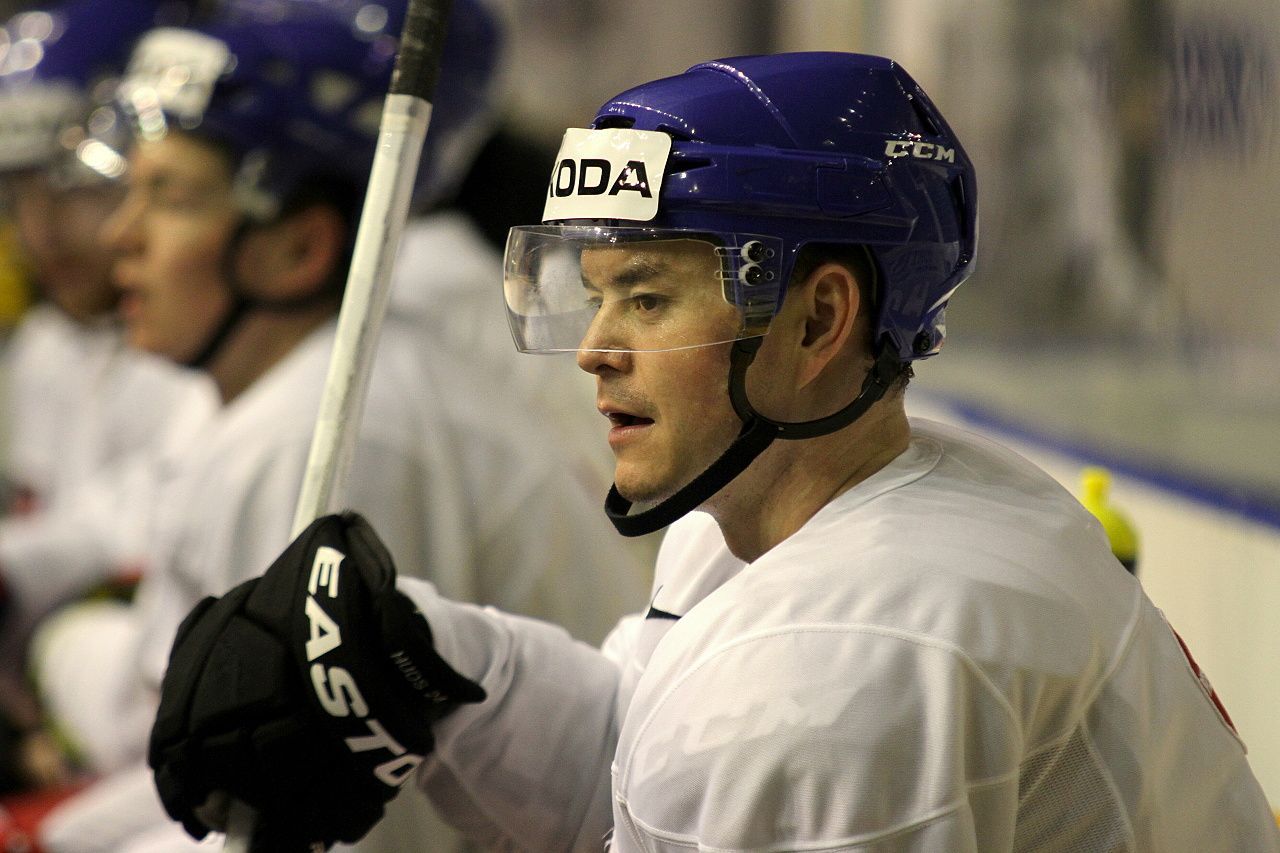 Hokej, MS 2013, český trénink: Jiří Hudler