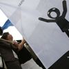 Demonstrace starostů proti daňové diskriminaci