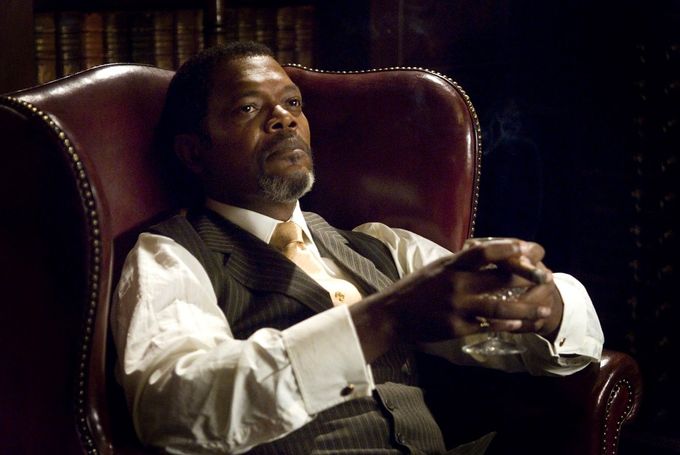 Samuel L. Jackson na archivním snímku z filmu "Pokoj 1408" z roku 2007.
